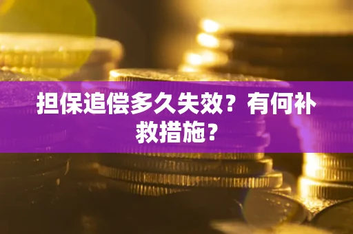 北京担保追偿多久失效?有何补救措施? 北京担保追偿多久失效?有何补救措施?